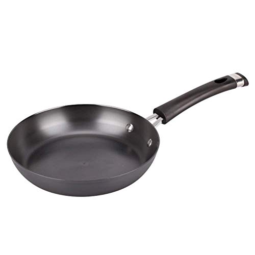 WOTZOV Sartén Antiadherente sartén sin Humo 26cm Acero Inoxidable Hierro sin Tapa sartén sartén sin Revestimiento cocinado Wok Wok Cocina de inducción sartén