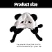 Cartoon Animal Hat Plush Baby Earflap Hat Comfortable & Soft Warm Bonnet Caps Fashion Headwear for 2 to 6 Years White