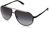 Protective case included Carrera 90 / S HD 003, Unisex Sonnenbrille-Adult, Schwarz (Matt Schwarz / Grau SF), 65