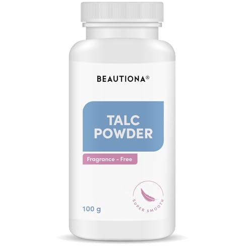 Beautiona Fußpuder gegen Schweißfüße und andere Körperstellen, Fusspuder und Körperpuder bindet Feuchtigkeit, schützt die Haut und desodoriert (100 g, Geruchlos)