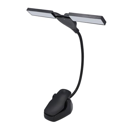 Yosoo Portable LED Music Stand Light Professional Clip On Piano Lamp Bright 3 Modes USB Battery Powered Reading Concerts Art