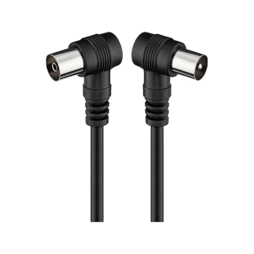 Goobay 11525 Cavetto Coax Antenna ad Angolo Coassiale (