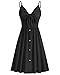 VOTEPRETTY Women's Summer Dresses Sundresses Beach Clothes Outfit Vacation 2024 V Party Graduation Homecoming Casual Tropical Prom Bride Shower Plus Size Resort Wear Hawaiian Spring Cruise Black