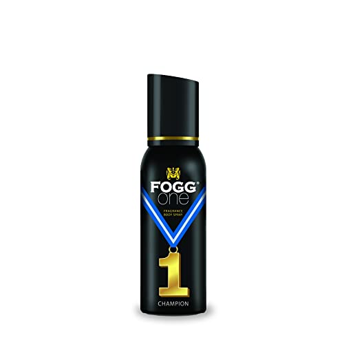 Fogg One Champion No Gas Deodorant for Men, Long-Lasting Perfume Body Spray, 120 ml