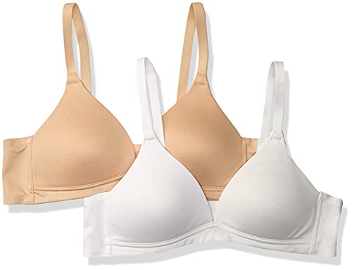 Vanity Fair Girls' Wireless Molded Pullover Bra, 2-Pack