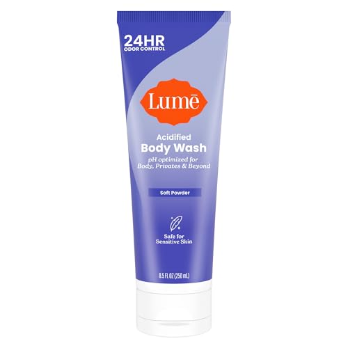 Lume Acidified Body Wash - 24 Hour Odor Control - Removes Odor Better than Soap - Hydrating Formula...