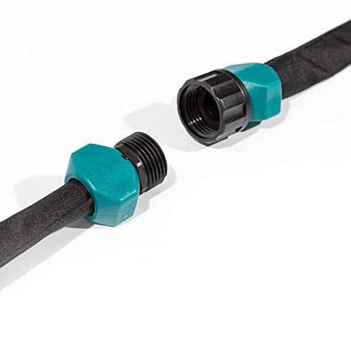 Linex Garden Soaker Hose 1/2" X 15 Ft Drip Hoses Heavy Duty Save Water For Garden Bed #TOP2