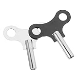 clé remonter pendule Outils de remontage d'horloge de précision : vous pouvez offrir cette clé d'horloge murale en cadeau à vos ou aux membres de votre famille, adaptée aux anciennes horloges mécaniques, clé de remontage d'horloge