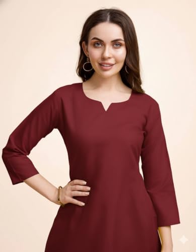 Image of Women's Cotton Silk Zari Kurta Pant Set
