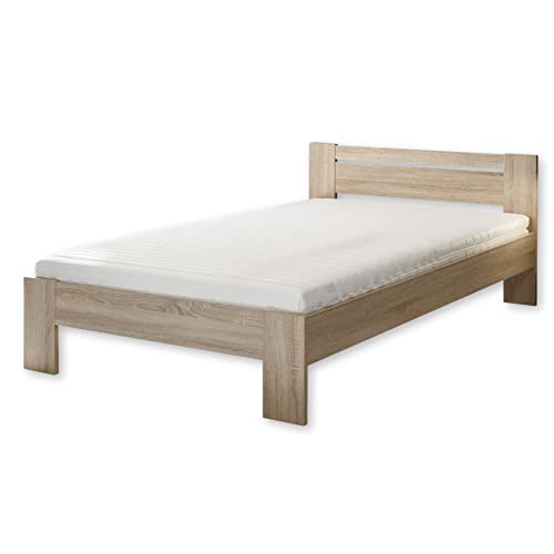 Stella Trading Cannes-Cama para futón (120 x 200 cm), diseño Minimalista, Roble