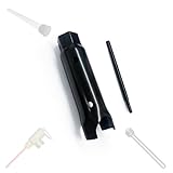 Lrichy 3 In 1 Upgraded 1-1/16'' Socket Wrench for RV Water Heater Anode Rod & Element & Relief Valve, Rust Proof Quick-Release Hex Socket Remover for Residential RV Camper Water Heaters with a Pry Bar