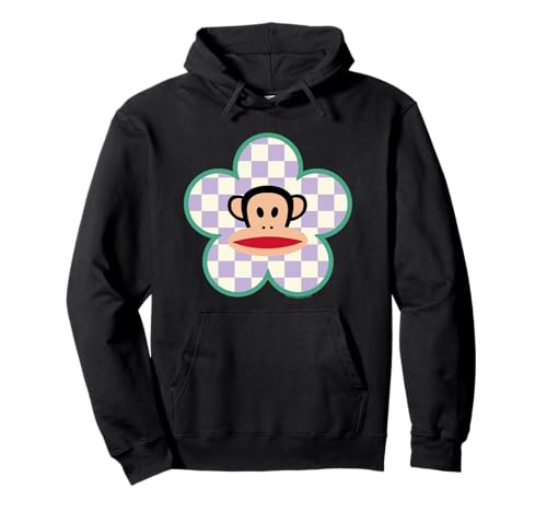 Paul Frank Julius La Flor a Cuadros del Mono Sudadera con Capucha