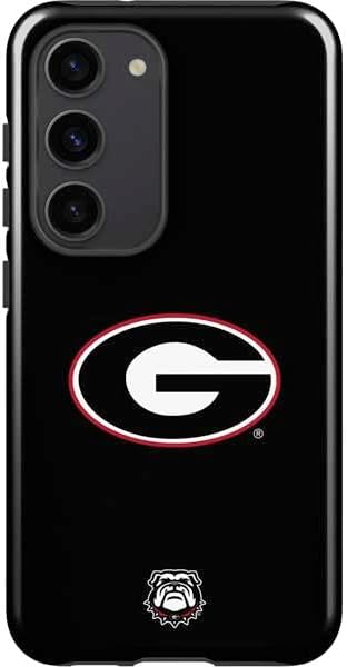 Skinit Pro Phone Case Compatible with Galaxy S23 - Officially Licensed University of Georgia Dawgs Design