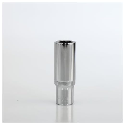 JOVANT Impact Socket 3/8" Drive Metirc 16mm 6 Point Socket, Chrome Vanadium Steel Internal Hex Socket for Wrench/Drill/Driver, 1 PC