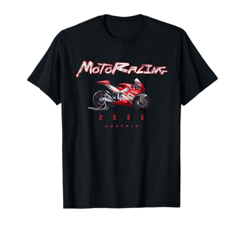 Moto Racing Austria Super Bike Moto GP Austin Texas 18/25 Camiseta