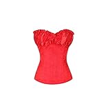 Design: Dieses enge Korsett der sexy Dame ist ein empfindliches und einzigartiges Design. Es gibt einen Balken mit einem Strahl in der Rückseite der Taille, es kann leicht verarbeitet werden. Frische Farben und Stile lassen Sie sich fühlen. Der subtile Schneider kann Ihnen den perfekten Körper bringen.