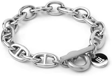 （23:30時点） [ライオンハート] ブレスレット ヴァリアスチェーンブレスレット サージカルステンレス (金属アレルギー対応) つけっぱなし/F ANCHOR Lサイズ 23cm 03BR001BLFX