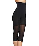 Yummie by Heather Thomson Women's Plus-Size Lilo High Waist Capri, Black, Large/X-Large