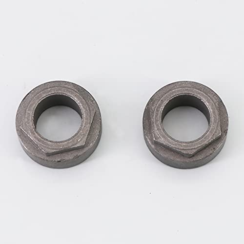 Image of Hexagon Steering Bushing 741-04237B 941-04237B Replace for Cub Cadet MTD Troy Bilt Yard Machine Yardman Lawnmower 1 /2 inch Thick & 1-1 /8 inch in Diameter Alloy Durable