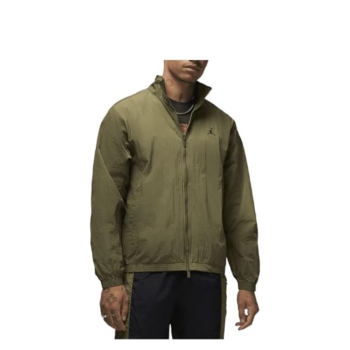 Jordan ナイロンジャケット オリーブ Amazon.com: Jordan Essentials Men's Jacket (Medium Olive/Black
