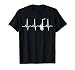 Saxophone Player Shirt - Saxophone Heartbeat T-Shirt