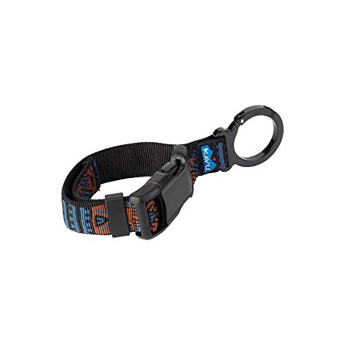 Image of KAVU Skeena Extension Strap With Buckle and Carabiner - Elastic Backpack Luggage -Desert Rust