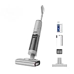 DREAME G10 Pro Aspirateur Laveur, 16000Pa, Aspirateur/Balai/Serpillière, Liquides/Solides, Brosse à Deux Bords, Nettoyage Automatique à Double Rotation, 35 Min. d'Autonomie, Grand Affichage LED, 75dBA