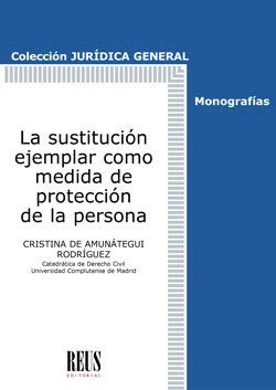 Portada de Sustitución Ejemplar Como Medida de Protección de la Persona