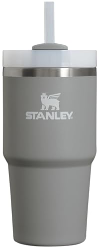 Image of Stanley Quencher H2.0 Tumbler with Straw 20 oz | Flowstate 3-Position Lid | Cup Holder Compatible for Travel | Insulated Stainless Steel Cup | BPA-Free | Stone