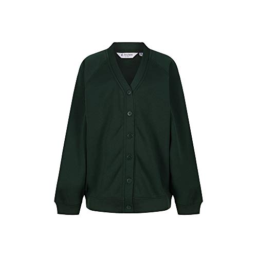 Trutex Limited - CÃu00a1rdigan unisex, color negro, color Bottle, 3-4 años (Manufacturer Size: 20-22 Chest)