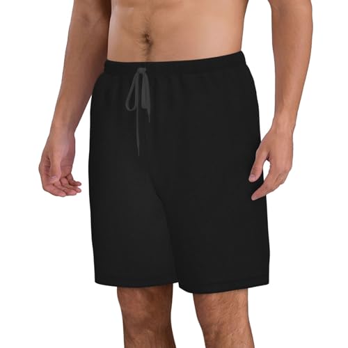 Black Projection Men's Beach Pants-Quick-Dry & Comfortable Mens Beach Shorts for Men, Perfect for Surfing and Everyday Wear2