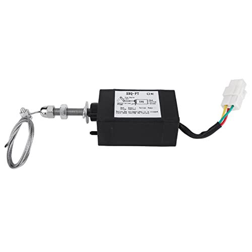 YWBL-WH Válvula Solenoide del Dispositivo DC 12V 24 V 24 V Out Stop Stop Solenoid para Varios Motores (12V)