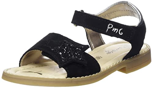 Primigi PFD 19320 Sandal Fille, Noir, 27 EU