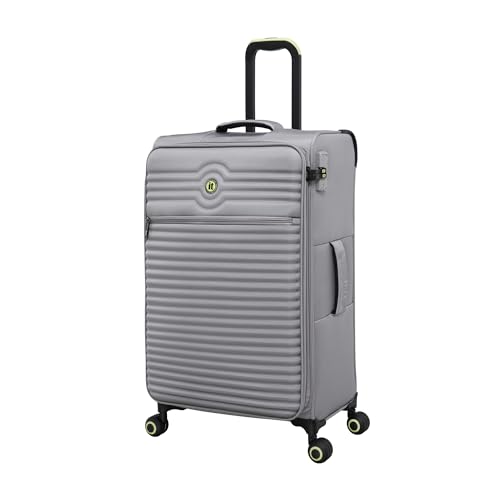 It Luggage Circulator 28" Softside Checked 8 Wheel Expandable Spinner,