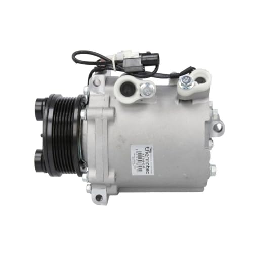 Image of THERMOTEC KTT090265 A/C Air Conditioning Compressor with ID: MSC90CAS PAG 100 with 110 mm Pulley Grooves: 6
