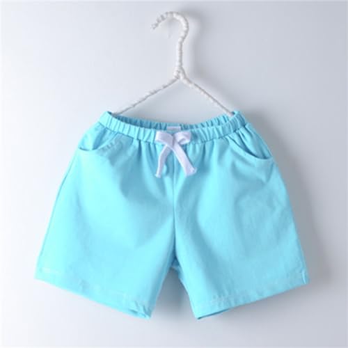 Toddler Girls Boys Athletic Shorts Drawstring Kids Running Sports Gym Shorts Cycling Elastic Waist Pockets2