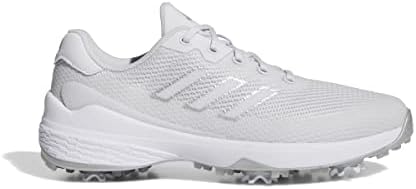 adidas Men's ZG23 Vent Golf Shoes, Dash Grey/Ftwr White/Silver Met., 10 | Image 5