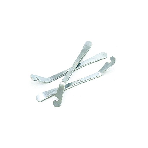IceToolz Tire Lever Set, Galvanized Steel (Set of 3) – Durable & Corrosion-Resistant