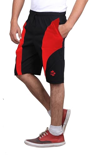 Image of VEGO Cotton Shorts, Bermuda, Half Pant for Men