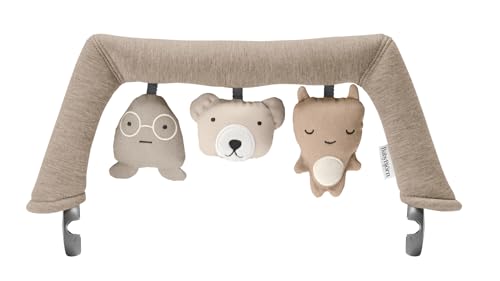 BabyBjörn Toy for Bouncer, Soft Friends, Neutrals