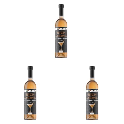 Image of Fruitaco Caramel Syrup : Perfect Mixer for Enhancing Mocktails & Cocktails, Drinks, and Mojitos at Parties, Conveniently Packaged in a 750ml Bottle for All Your Mixing Needs | Non-Alcoholic