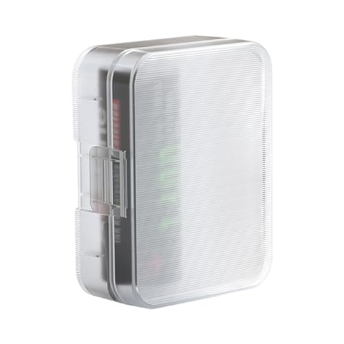 KSTZGTA Compact Container for 2x18650 3x16340 Batteries Keep Your Batteries Safe and Easily Accessible Wear-Resistant Case for Electronic Devices