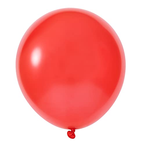 Image of Red Latex Balloons (Pack of 50) 10 inch - Gorgeous Design, Perfect for Weddings, Baby Showers, Graduations, Birthdays, Events, & More
