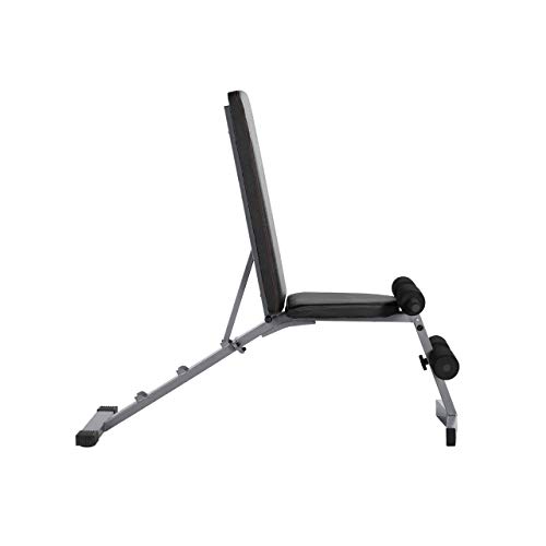 WF Athletic Supply Adjustable Weight Bench, Fitness Training Weight Bench, Multifunctional Adjustable Utility Weight Bench for Full Body Workout, Incline/Decline Bench Press for Home Gym
