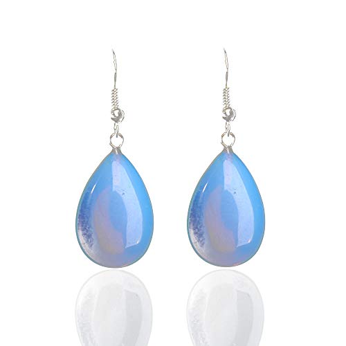 Preisvergleich Produktbild Vektenxi Tropfenförmige Kristall Ohrringe Elegante Ohrringe Hochzeit Brautschmuck Langlebig und Nützlich