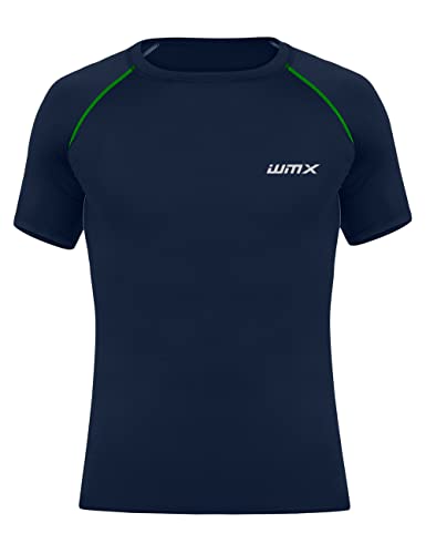 Image of WMX Men's Compression Baselayer Athletic Workout T Shirts