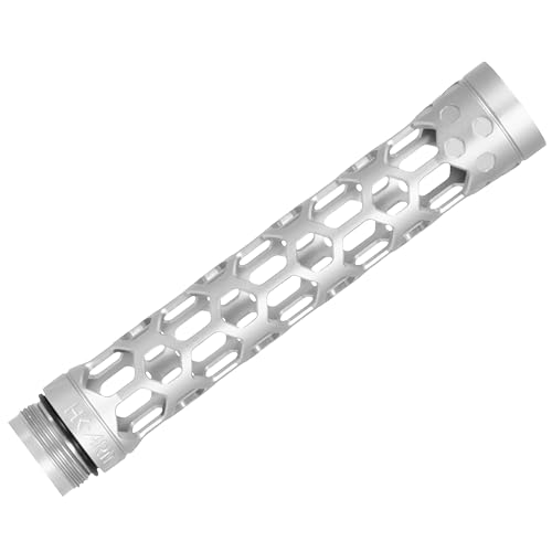 HK Army Hex PWR Paintball Barrel Back Only for Paintball Markers (Silver)