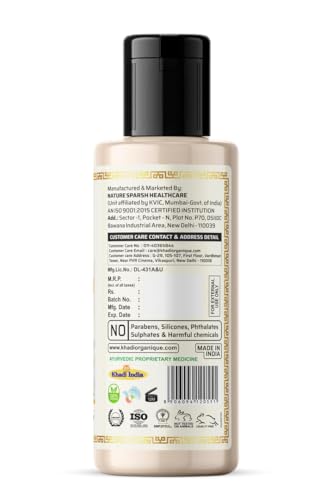 Image of Khadi Organique Jasmine Mogra Body Wash SLS & Paraben Free Luxurious Fragrance with Gentle Cleansing Nourishes and Refreshes Skin Daily, Suitable For All Skin Types Of Mens & Womens -210 ml.