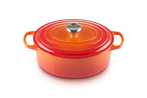 Image of Le Creuset Evo Oval Casserole 31 Cm-Flame