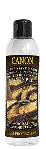 Lubrifiant pour armes de chasse Canon Pro pour protéger le bronzage lors des sorties de tir